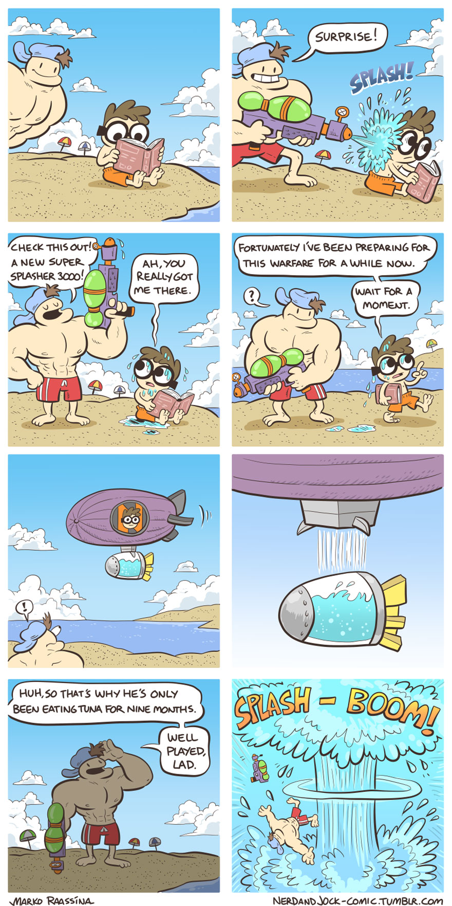 This Artist Makes Quirky Comics With Sudden Twists