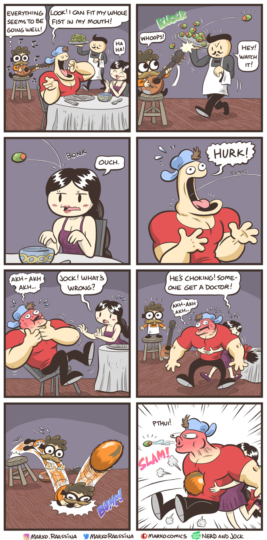 This Artist Makes Quirky Comics With Sudden Twists