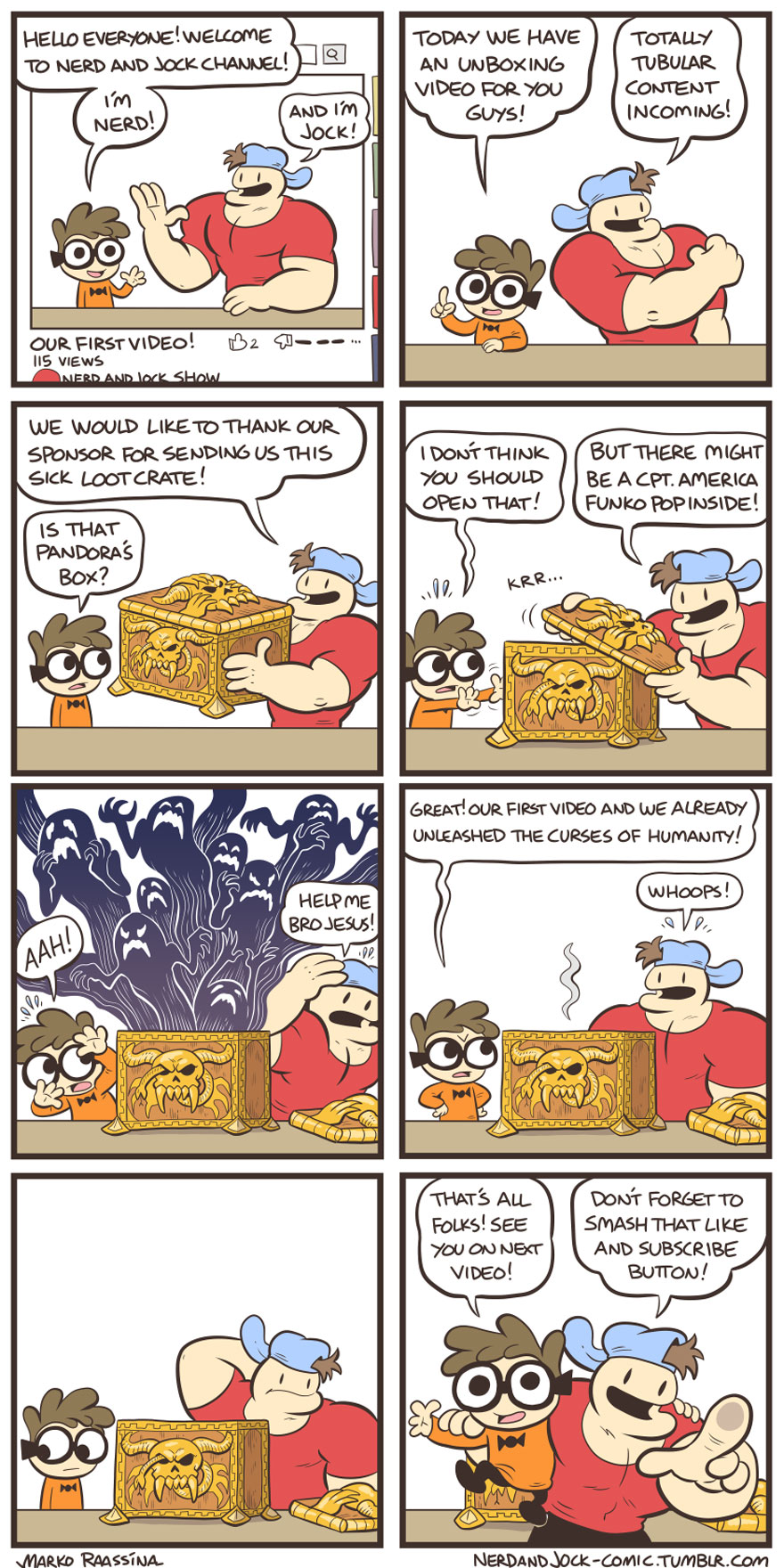 This Artist Makes Quirky Comics With Sudden Twists