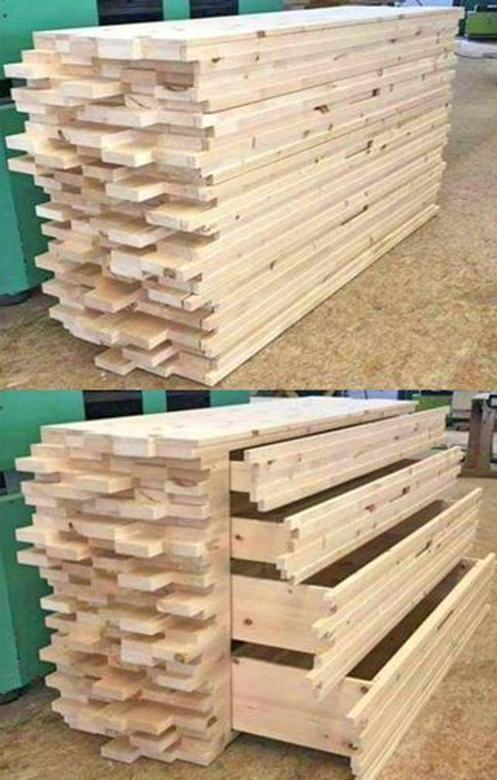 What Are Your Thoughts On This Dresser That Looks Like A Pile Of Loose Lumber?