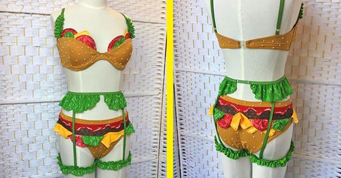Cheeseburger Lingerie