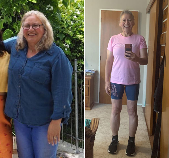 222 Lbs > 132 Lbs = 90 Lbs, 13 Months. 57F, 5'5"