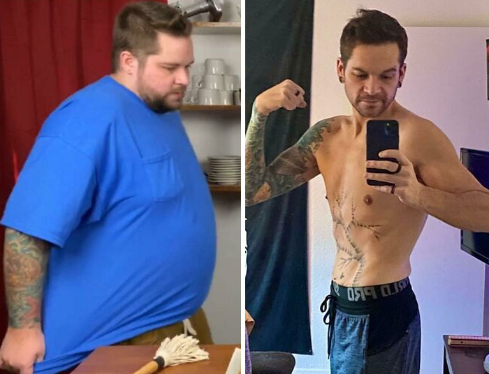 Waited Almost 2 Years For This Moment. I Am Literally Half The Person I Once Was; 330 Lbs To 165 Lbs. Goals Crushed, Time For More