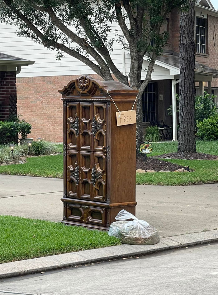 How Could I Leave This On The Curb?! Took Four People To Lift It Into The Back Of My Suv