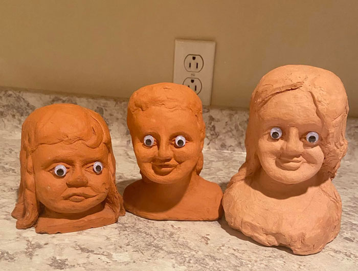 I Bought These At A Local Thrift Store. Every Week I Have Been Sneaking Another One Into My Brother And Sister In Law’s Landscaping