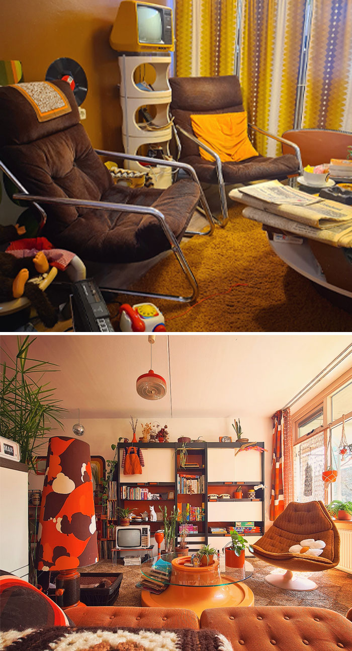 My 1970's Home And 1970's Shop. All Thrifted Throughout The Years. I Love This Era To Pieces