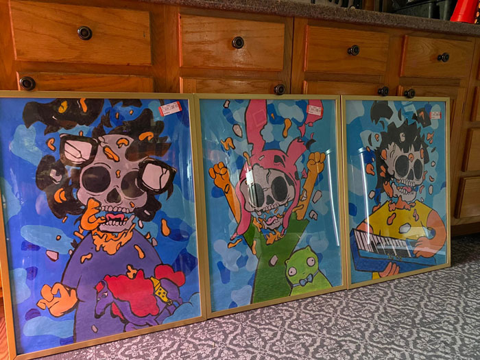 Found These Amazing Pieces Of Art At Goodwill Today