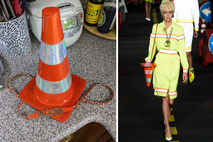 Found This S/S 2016 Moschino Safety Cone Shoulder Bag While Antiquing In Dallas, Tx. I Was Able To Authenticate This Bag As Being Genuine Before Purchasing. Excited To Add Such A Unique Piece To My Collection!