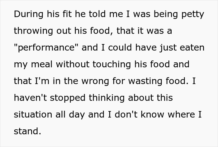 Husband Is Always Late For Dinner Despite Having A Full Hour To Unwind After Work, Desperate Wife Snaps And Throws His Meal In The Trash