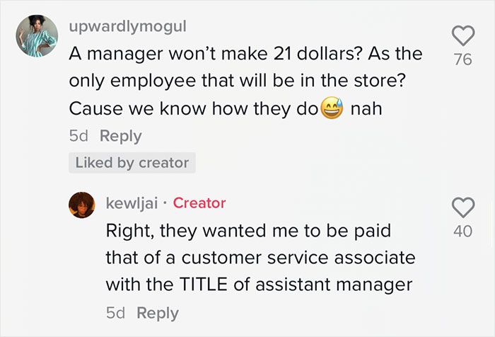 Woman Quits Her Job Interview After Recruiter Says They Can't Pay Her $21/Hour, Sparks A Debate Online Woman Quits Her Job Interview After Recruiter Says They Can't Pay Her $21/Hour, Sparks A Debate Online