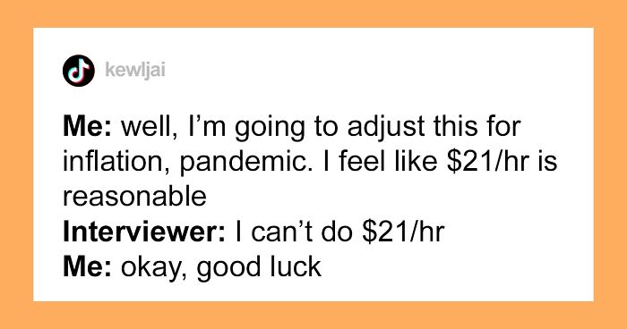 Woman Quits Her Job Interview After Recruiter Says They Can’t Pay Her $21/Hour, Sparks A Debate Online