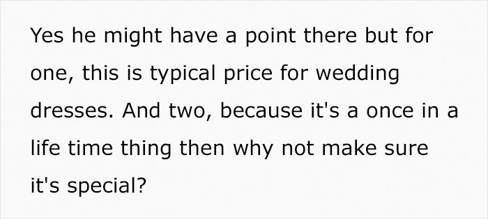 “He Told Me I Should Grow Up”: Man Returns His Future Wife’s Dream Wedding Dress Unbeknownst To Her Because It “Was Wasting Money” “He Told Me I Should Grow Up”: Man Returns His Future Wife’s Dream Wedding Dress Unbeknownst To Her Because It “Was Wasting Money”
