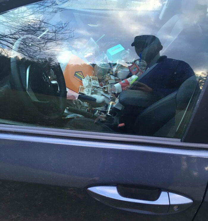 My New Coworker's Company Rental Car