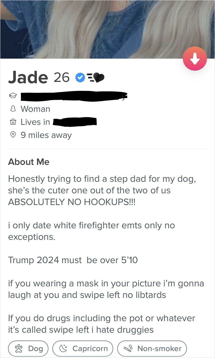 Does Anyone Fit Into This Girl's Insane Bio Requirements?