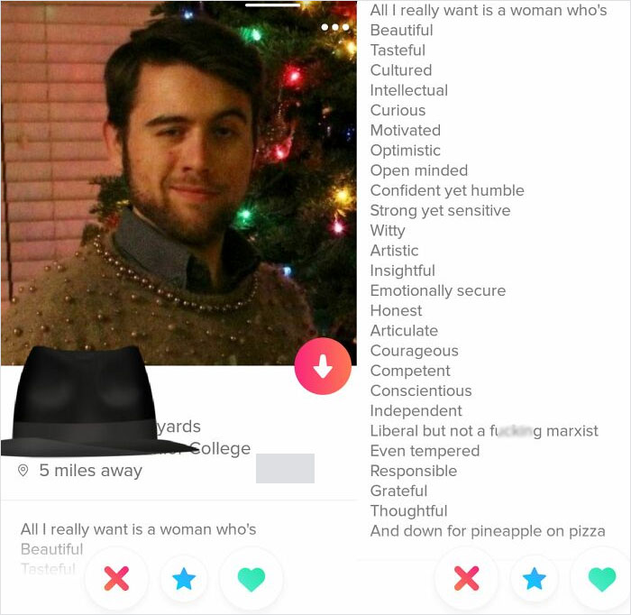 This Is Tinder, Not Build-A-Bae Workshop