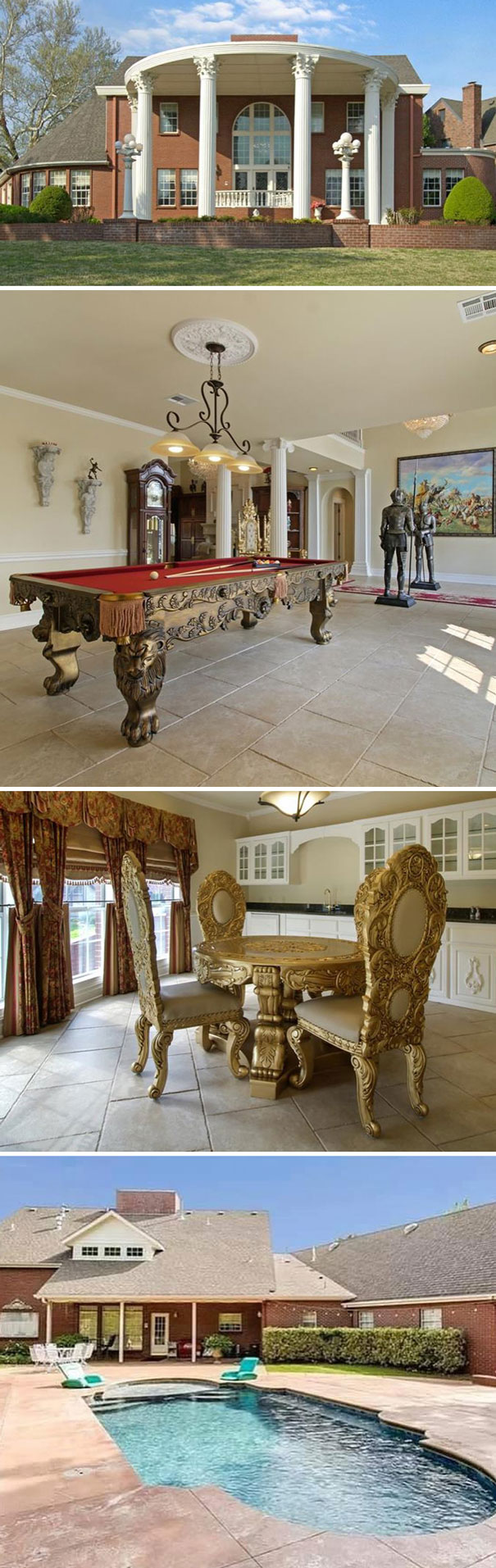 The Foyer Of This $550k Tulsa Home Greets You In The Most Special Way Possible. 3 Bd, 5 Ba. 3,993 Sq Ft. .52 Acres