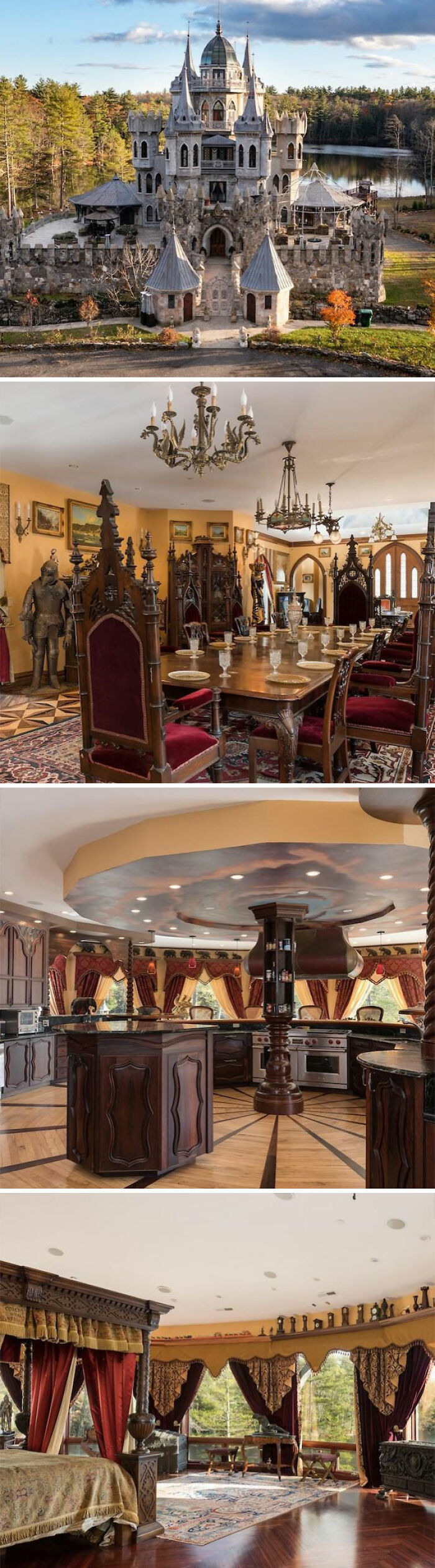 Este castillo lleva años entrando y saliendo del mercado, ahora se vende por 60$ millones