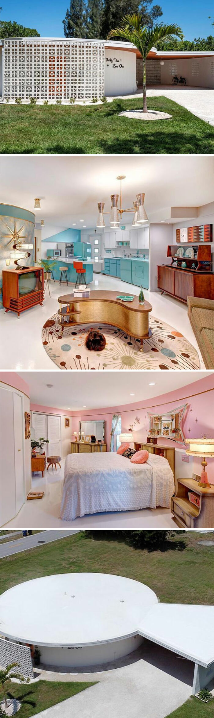 Quizá la casa más perfecta de mediados de siglo, en Sarasota, Florida, por 899000$