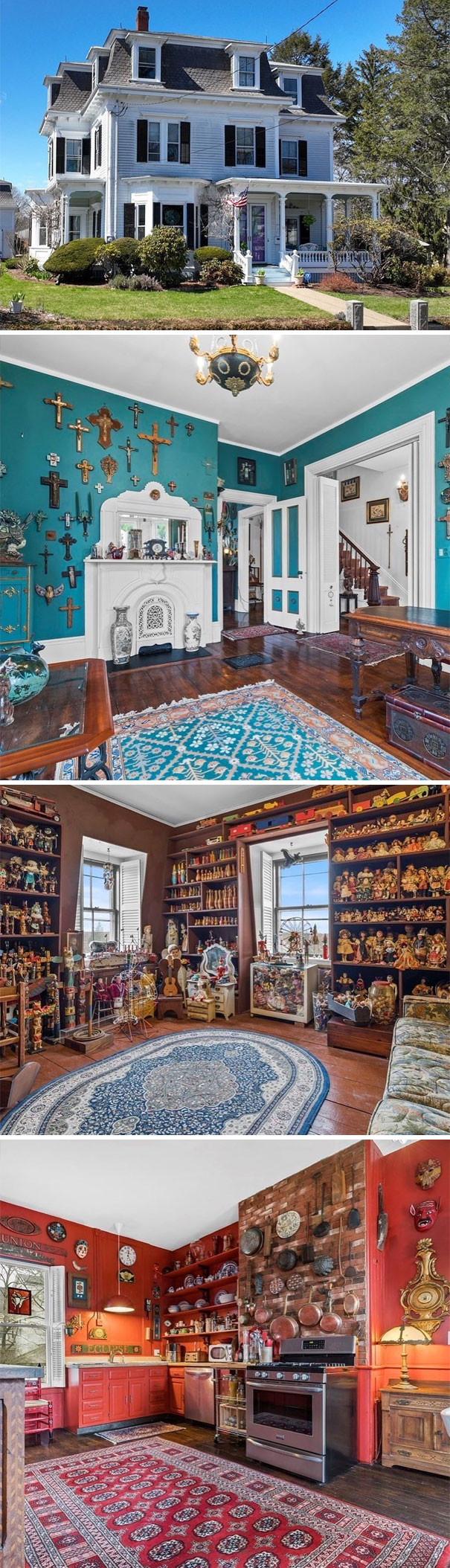 Here’s A Really Cool Victorian Home In Boston For $1 Million. 4 Bd, 2 Ba. 4,395 Sf