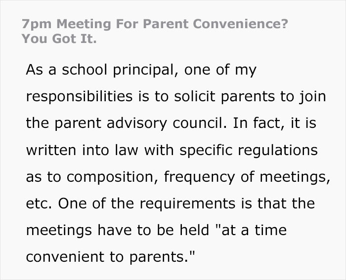 New Boss Orders Countryside School Principal To Set Parents' Meeting At 7 PM, Finds Out No One Showed Up