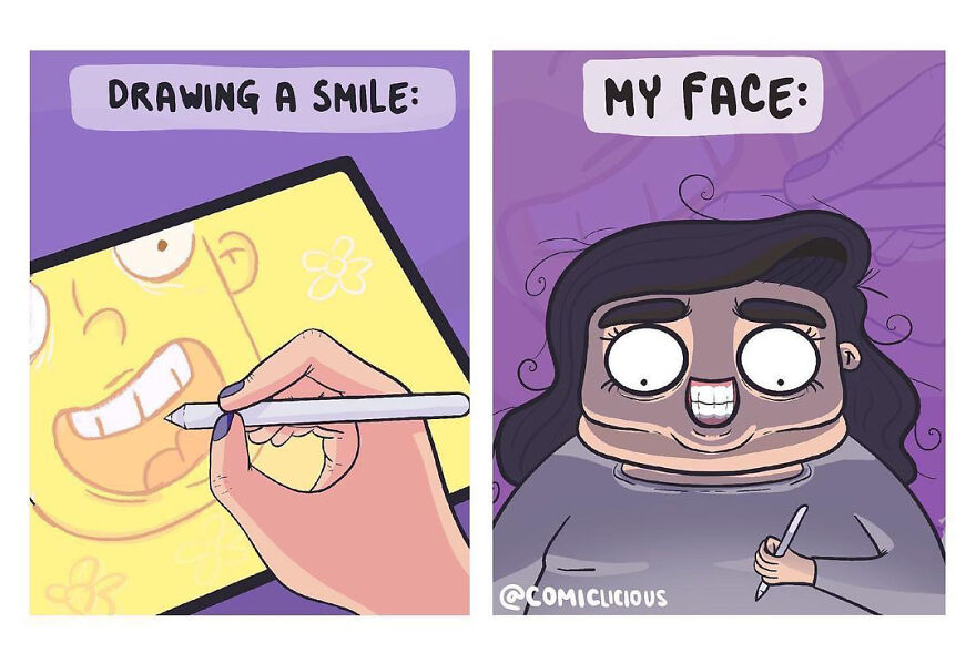 Artist's Witty Comics About Random Thoughts And Experiences