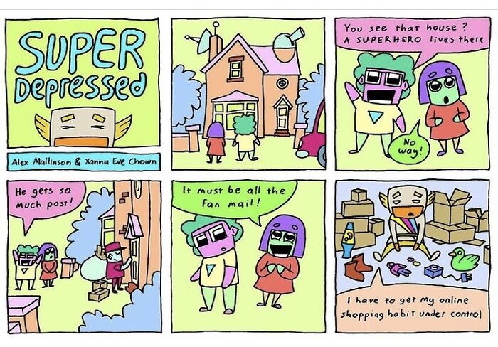 "What If Superman Had Depression?": 10 Comics Made By Us