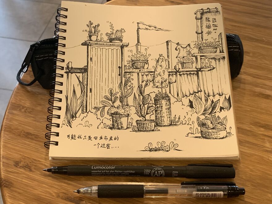 I Just Randomly Combined Things That I've Seen Somewhere In These Drawings (19 Pics)