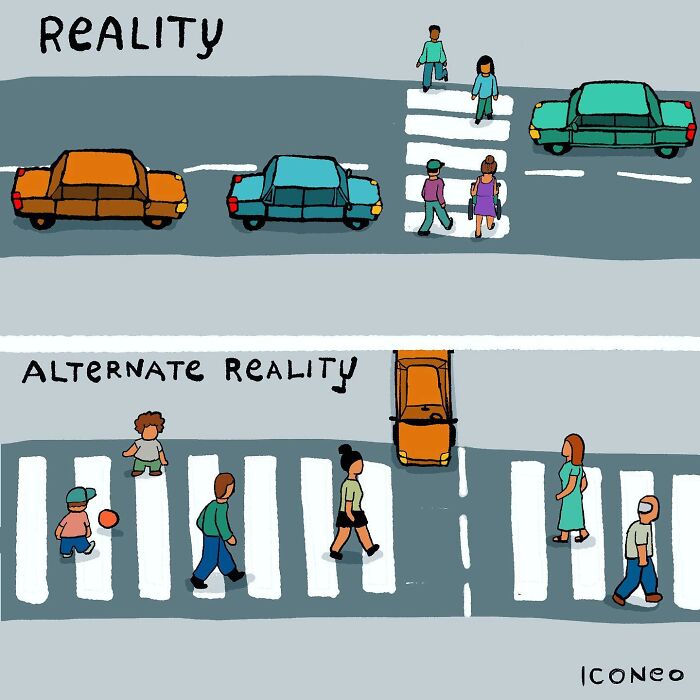 Artist’s New Ironic Illustrations That Questions Society’s Sanity Using Art To Diss On