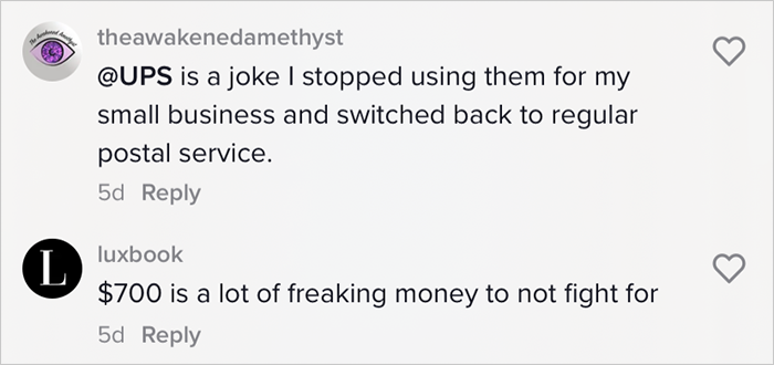 This Woman Upset As UPS Damages Her $700 Package, Moves It Around For 2 Months And Then Just Throws It Away This Woman Upset As UPS Damages Her $700 Package, Moves It Around For 2 Months And Then Just Throws It Away