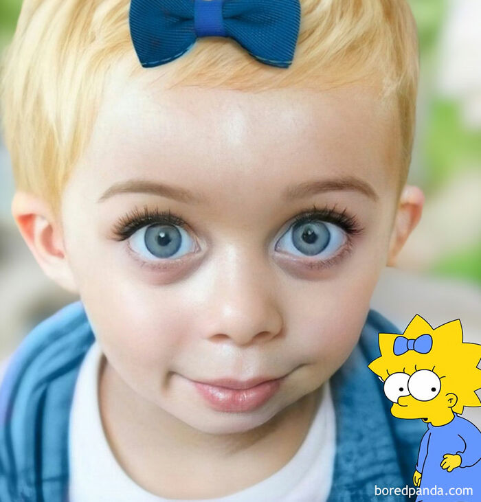 Maggie Simpson de los Simpsons