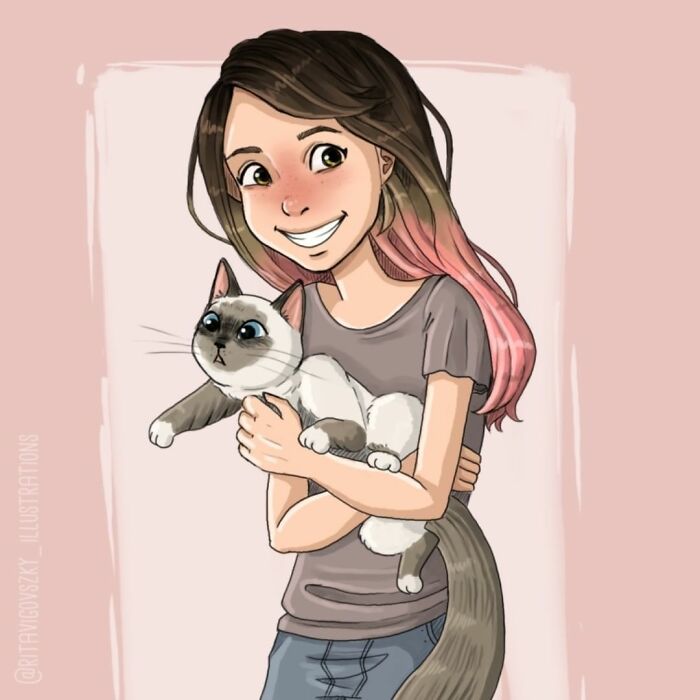 Artist Shows Everyday Life With A Cat Summarized In Adorable Comics (69 New Pics)