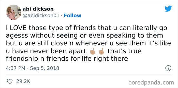 Best Friend Tweets