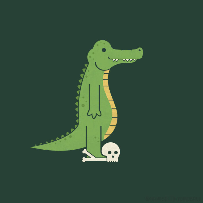 I've Always Enjoyed Placing Animals In Funny Situations Or Daily Scenarios That We Can All Relate To (30 Illustrations)