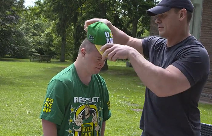 Mother Promised Her Nonverbal Son A Meeting With John Cena If They Left Ukraine, Now John Has Made Her Promise Come True Mother Promised Her Nonverbal Son A Meeting With John Cena If They Left Ukraine, Now John Has Made Her Promise Come True