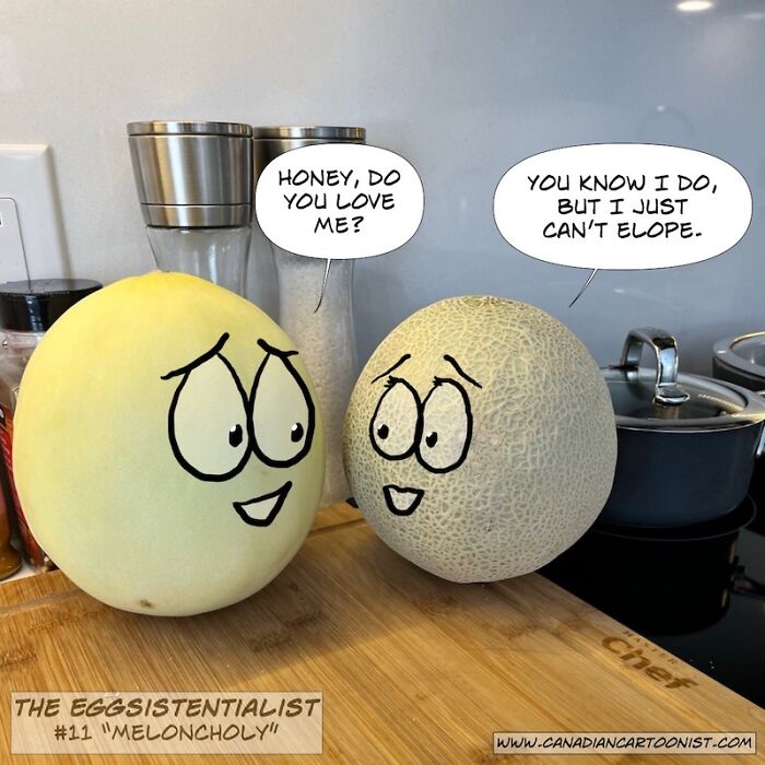 One Non Egg Comic, "Meloncholy"