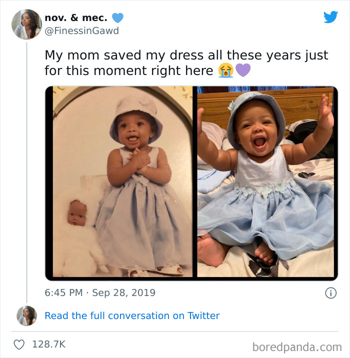 Passing Down A Dress From Mother To Daughter