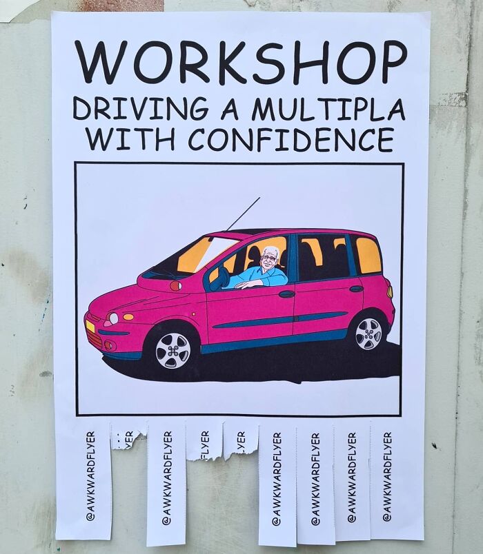 I Create Super Awkward Flyers And Paste Them In The Streets (40 Images)