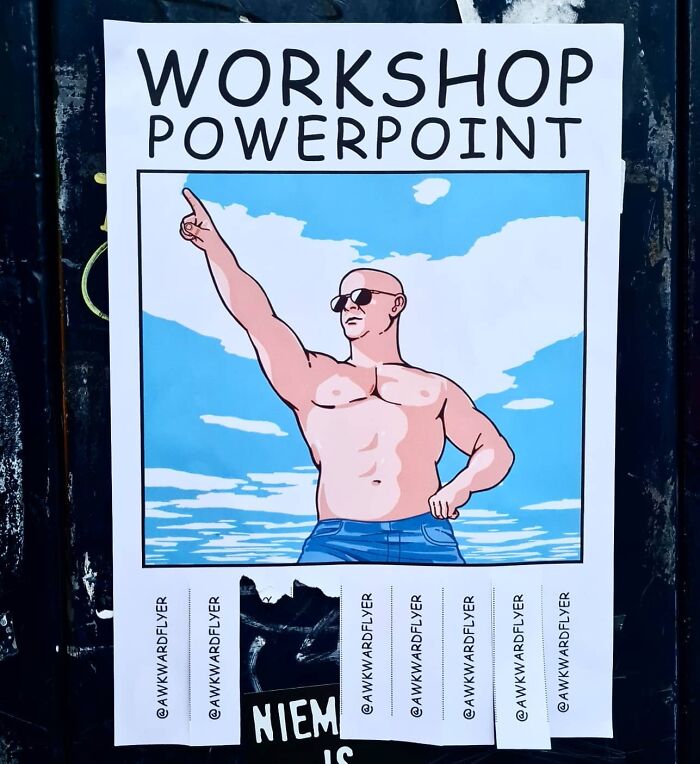 I Create Super Awkward Flyers And Paste Them In The Streets (40 Images)