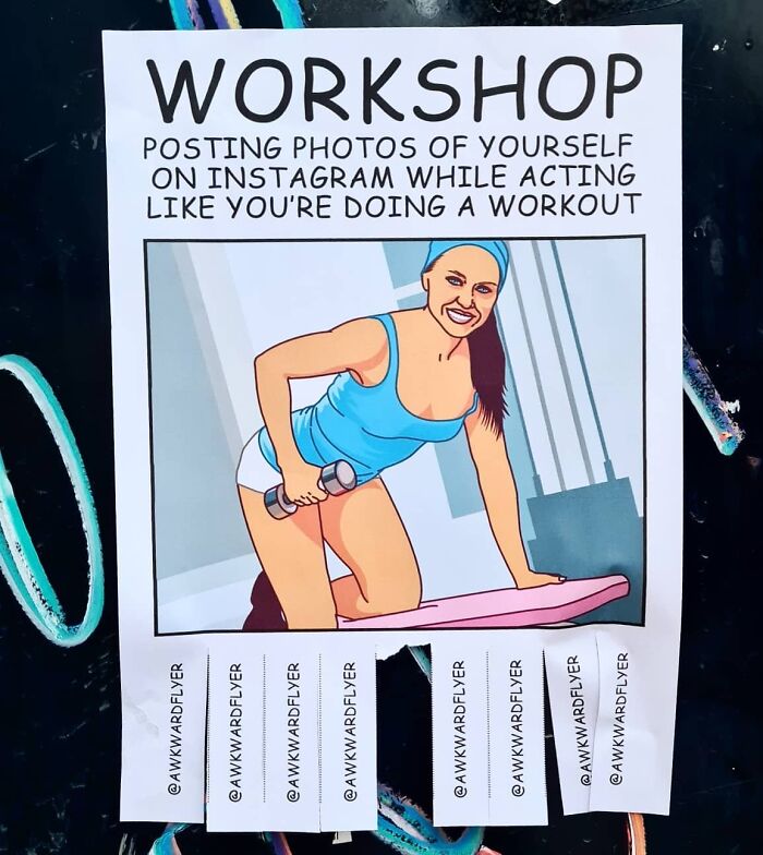 I Create Super Awkward Flyers And Paste Them In The Streets (40 Images)