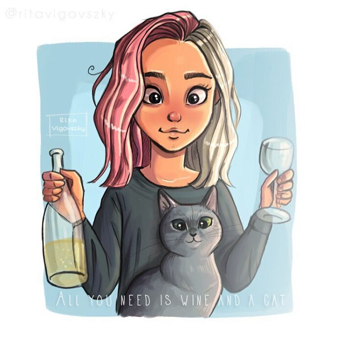 Artist Shows Everyday Life With A Cat Summarized In Adorable Comics (69 New Pics)