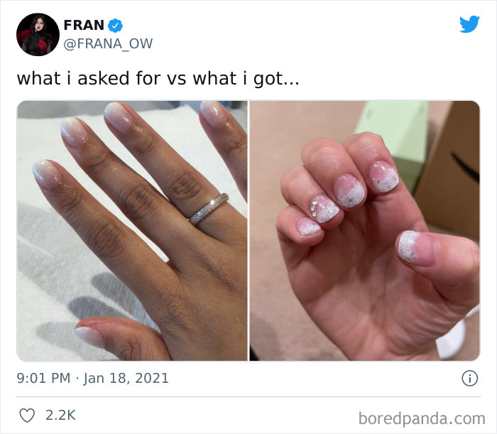 When You Give Your 8-Year-Old Niece A “Nail Kit” And She Says “Let Me Do You First”