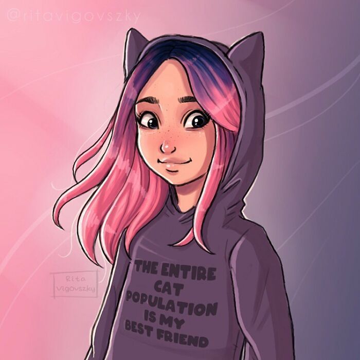 Artist Shows Everyday Life With A Cat Summarized In Adorable Comics (69 New Pics)