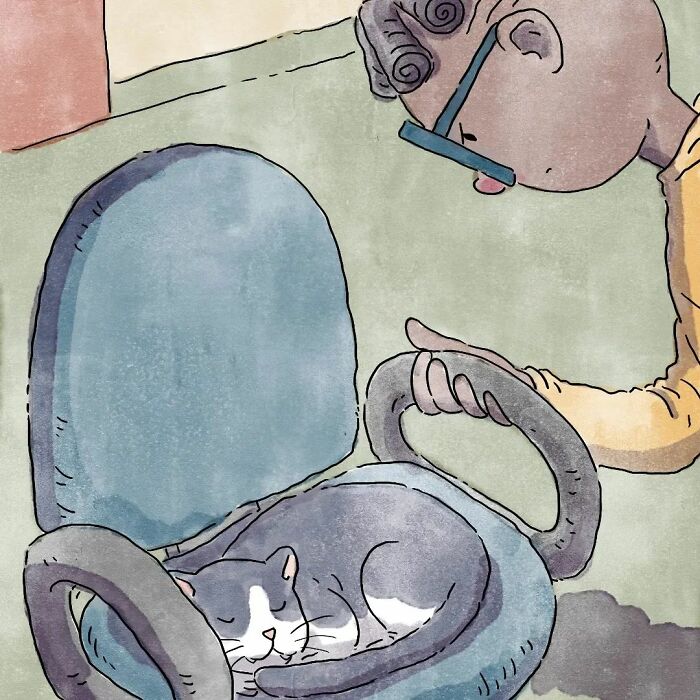 Este artista crea 3 emotivos cómics sobre la vida con un gato y un perro inspirados en sus experiencias personales