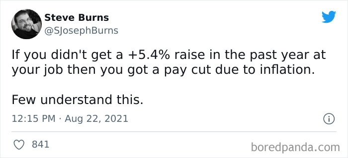 Inflation Has Never Been "Transitory" For Working People Especially This Hell Of A Year