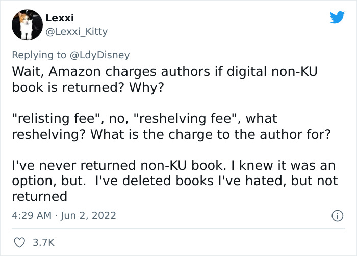 Writer Tweets About Owing Money To Amazon Because Readers Are Returning Their Finished eBooks, Sparks A Debate Among Online Users