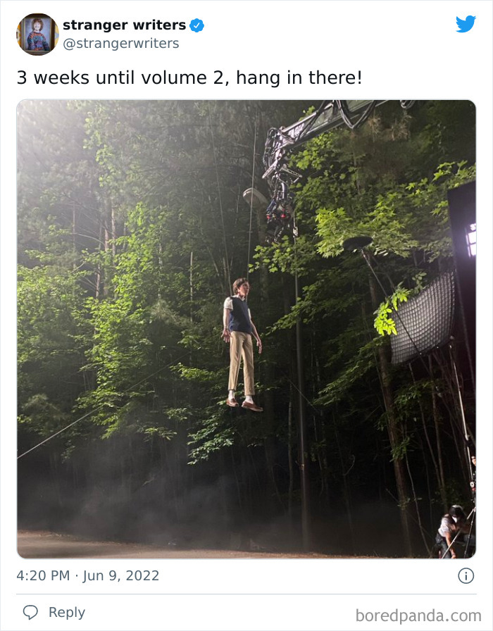 Fred (Played By Logan Riley Bruner) Suspended In Mid-Air