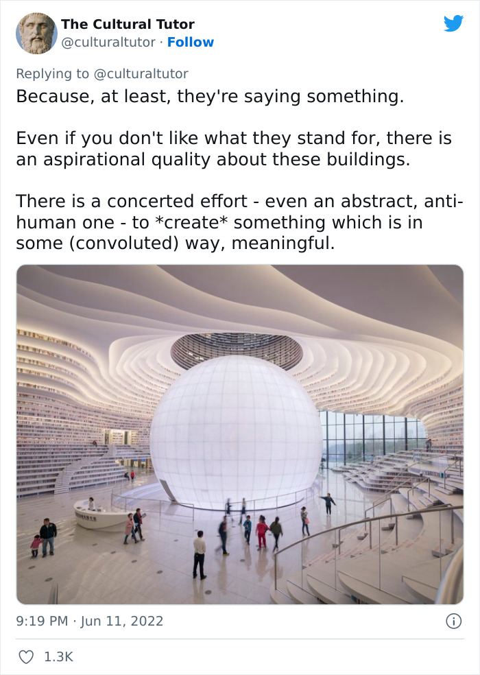 "The Problem With Modern Architecture": This Twitter Account Shares Why Architecture Today Is No Good