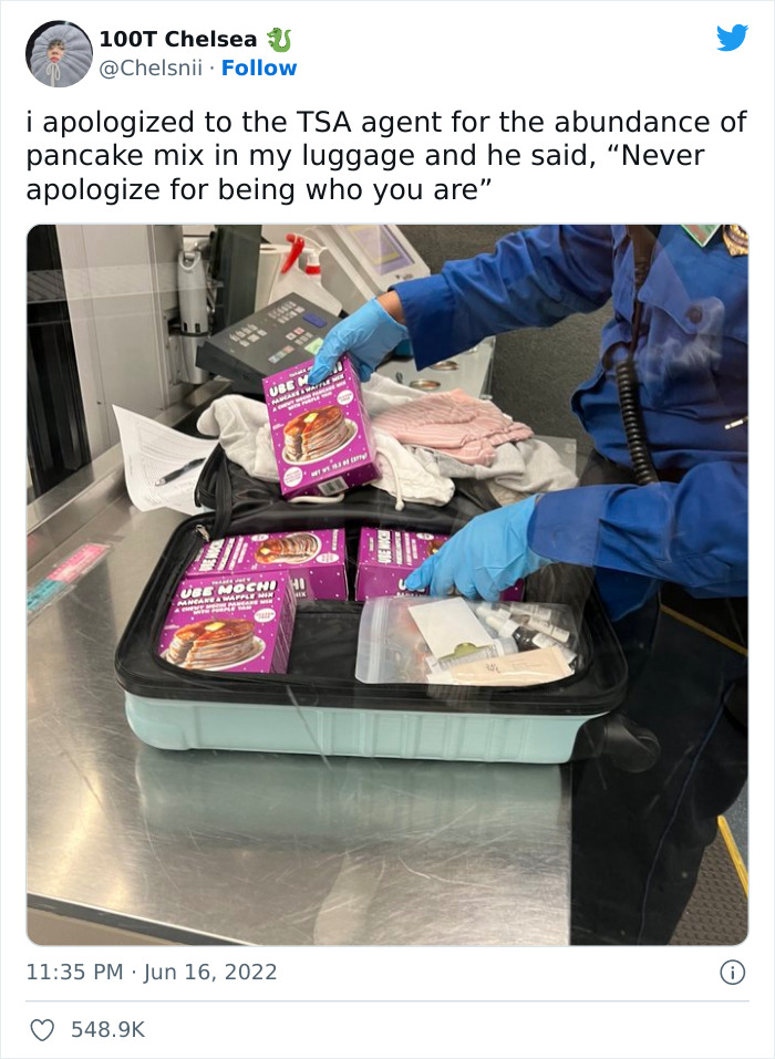 Woman Embarrassed When TSA Checked Her Luggage And Found &ldquo;An Abundance Of Pancake Mix,&rdquo; Folks Share Similar Stories