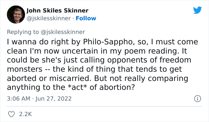 Supreme Court States That Abortion Is Not Rooted In The American Nation's History, This Software Engineer Proves The Statement Is Not True