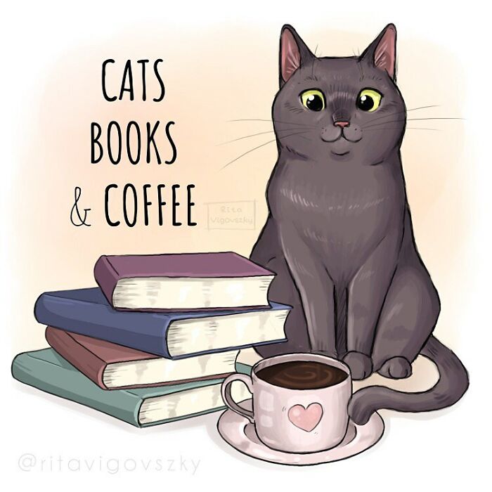 Artist Shows Everyday Life With A Cat Summarized In Adorable Comics (69 New Pics)